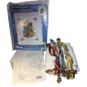 Janlynn Mice Babies Quilt Cross Stitch Kit 1999 Pre Stamped 1999 READ